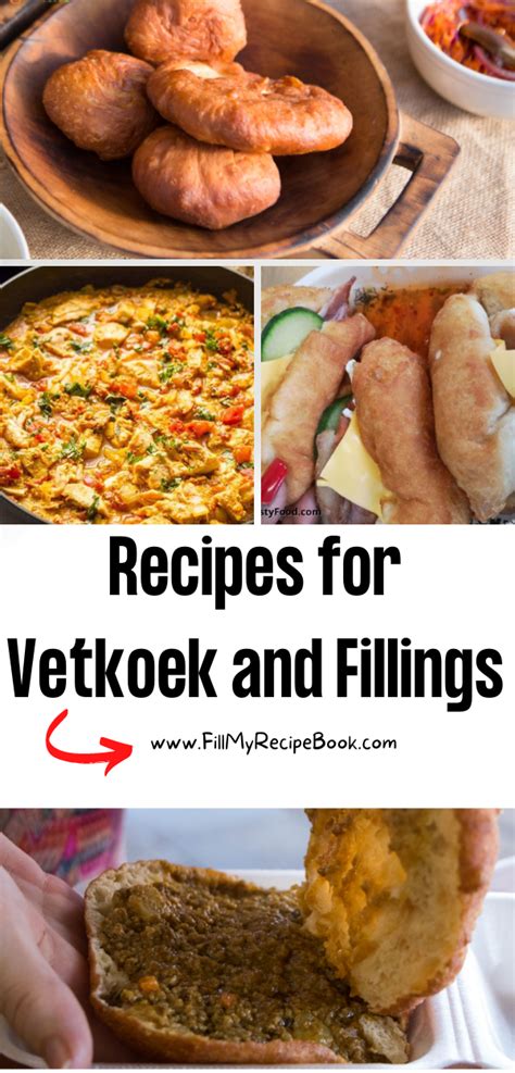 Recipes for Vetkoek and Fillings - Fill My Recipe Book