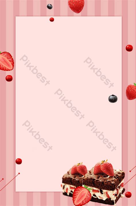 Dessert Menu Background