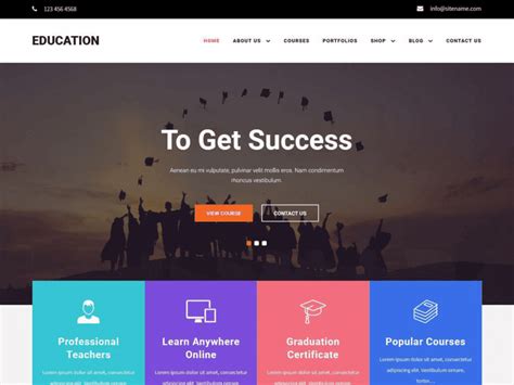 Download Free Educamp WordPress theme - JustFreeWPThemes