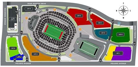 Allegiant Stadium Seating Plan, Ticket Price, Ticket Booking , Parking Map