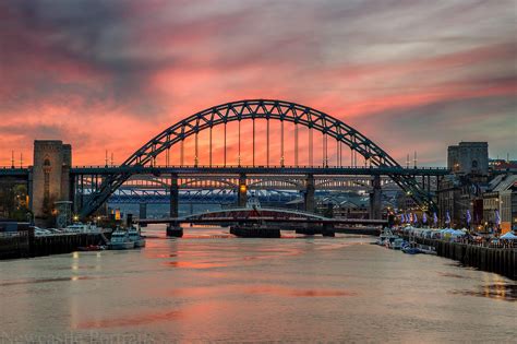 Newcastle Photos | Tyne Bridge Sunset Newcastle photos