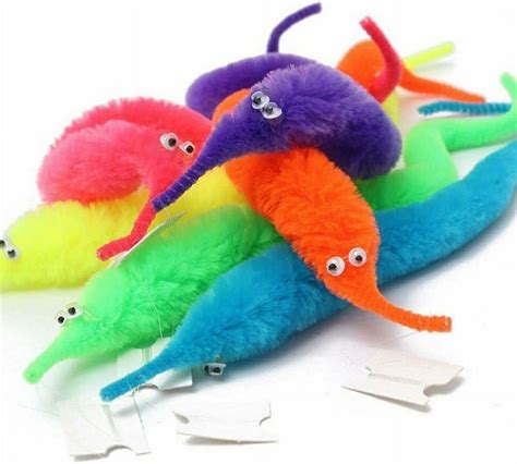 Walmart Original 30 Pcs Magic Twisty Fuzzy Wiggly Worms, Wiggle Fidget ...