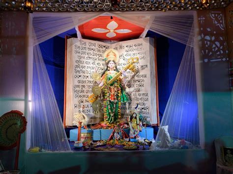 Saraswati Puja Decoration Ideas 2023 - Check out Unique and Amazing ...