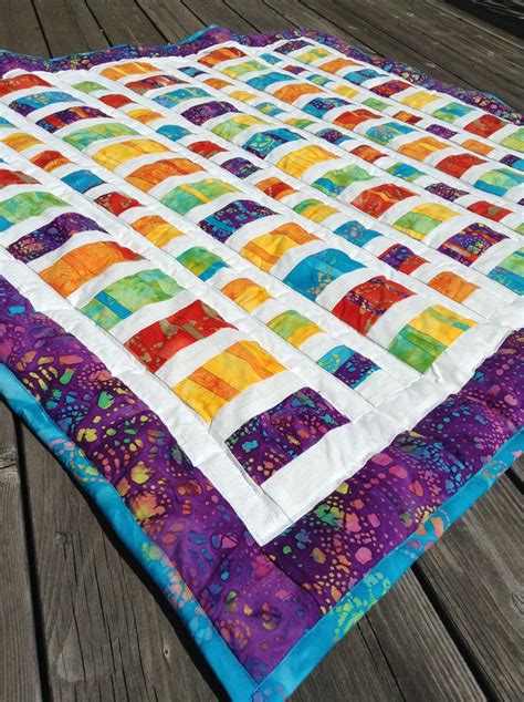 Batik mixed brights quilt 55" x 46" $125 | Quilts, Colorful quilts ...