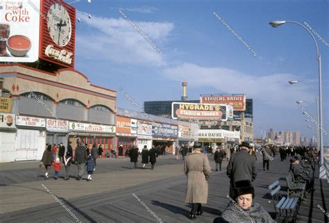 Boardwalk in 1965 | Coney Island History Project