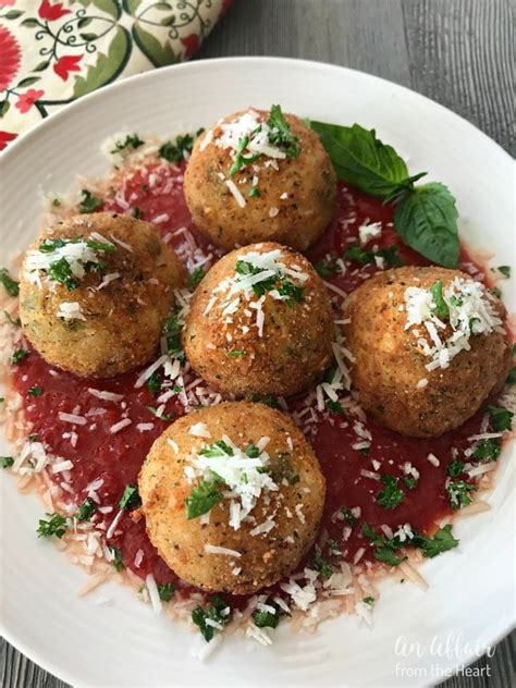 Arancini - Three Cheese Fried Risotto Balls