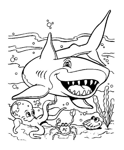 Shark Coloring Pages: Top 15 Color Sheets for Kids of all Ages