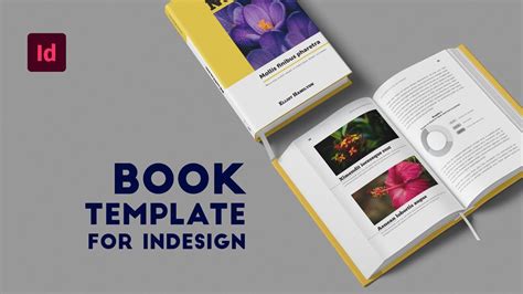 Book Template for Adobe InDesign - YouTube