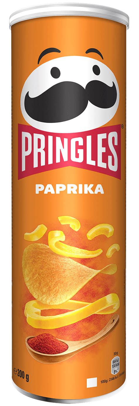 Large Paprika crisps (165g) from Pringles UK