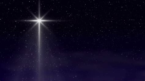 Download Christmas Star Sparkling With Clouds Loop Motion Background ...