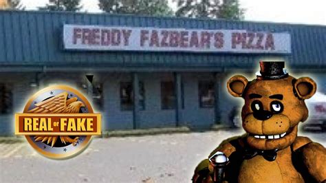 FREDDY FAZBEAR'S Pizza Place- real or fake? - YouTube