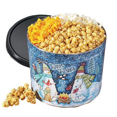 Round 1/2/3/5/7 Gallon Wholesale Custom Empty Popcorn Tins - China Tin ...