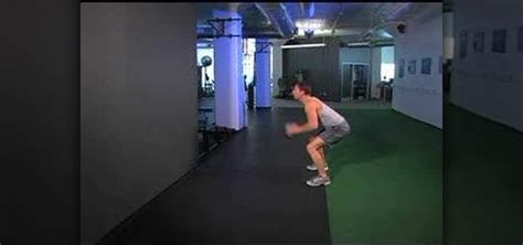 How to Do a medicine ball squat thrust with a wall rebound « Exercise ...