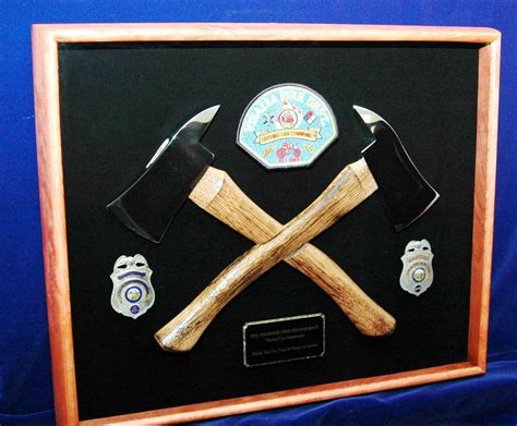 Custom Shadowboxes for Fire, Police, Military & Family Awards ...