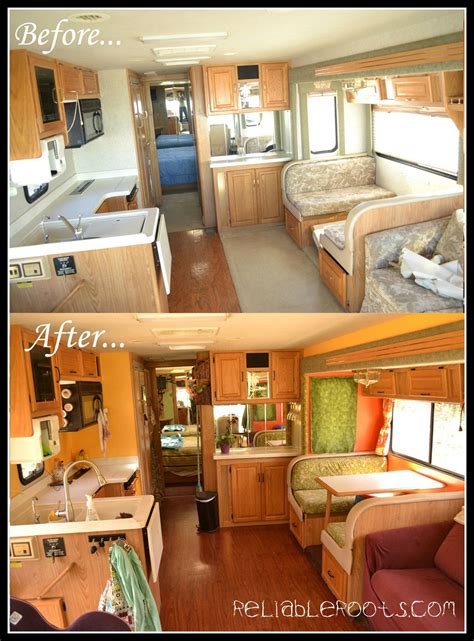 RV remodel before and after #RV #RVremodel #before #after # ...