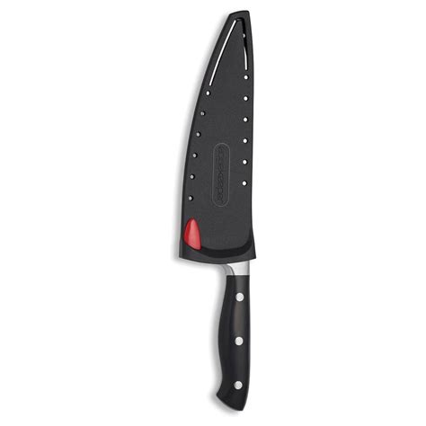 Farberware Edgekeeper 8 Inch Forged Triple Riveted Chef Knife with Self ...