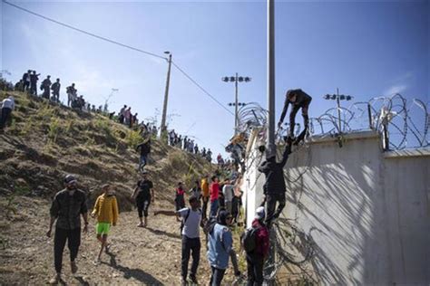 Migrant surge on Spain-Morocco border brings more suffering | WBAL ...