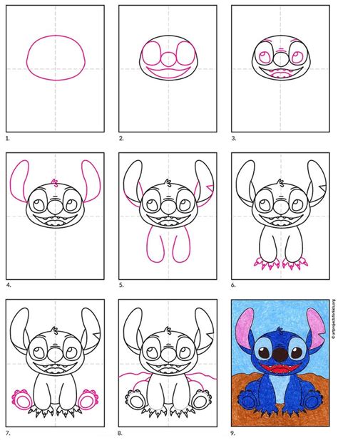 How to Draw Stitch · Art Projects for Kids