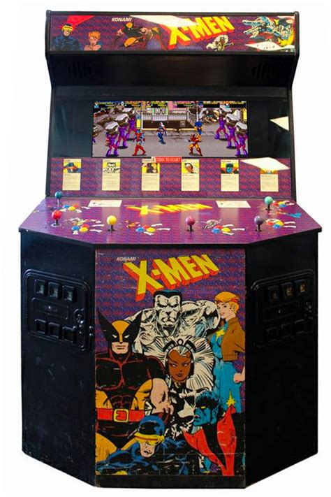 X-Men 4 & 6 Player Video Arcade Game - Classic 90s Arcade Party Rental