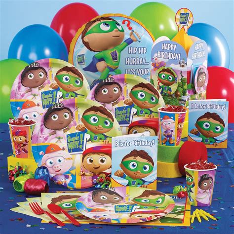 looks like it's goin to be a super why birthday party this year ...