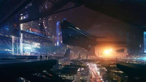 Anime Futuristic City Wallpapers - 4k, HD Anime Futuristic City ...