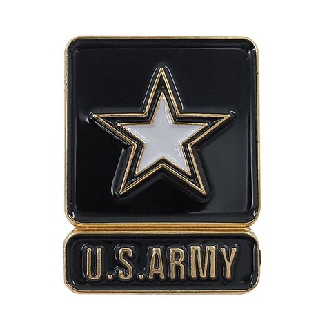 United States Army with Star Insignia Pin – CavHooah.com