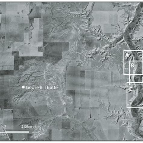 Map showing the Marias River canyon study area. Note location of the ...