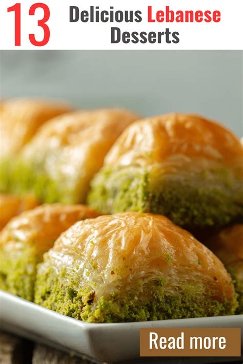 13 Irresistible Lebanese Desserts You Must Strive Now! - Arabianwoman.com