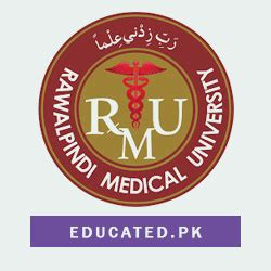 Rawalpindi Medical College Merit List 2024 Download PDF