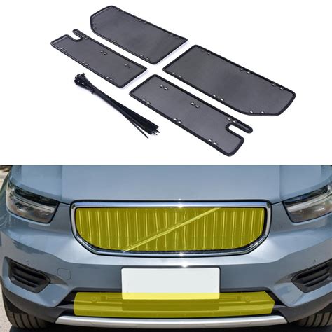 For Volvo XC40 2019 2021 Car Accessories Front Grille Insert Net Anti ...