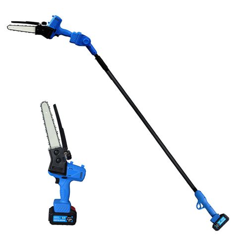 Extendable Long Reach Tree Pruner Chainsaw Mini Cordless Electric Pole ...