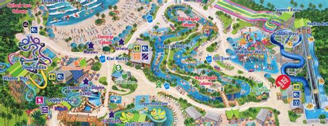 Aquatica SeaWorld Orlando Map and PDF