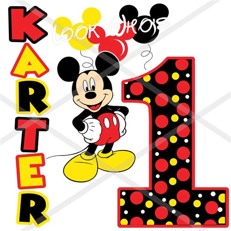 Mickey Mouse Birthday Svg Free - 442+ File for Free - Free SVG Design ...