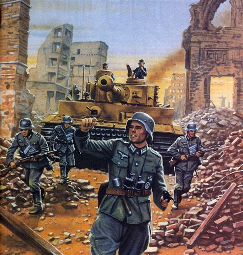 WW2 German Troops In Normandy - Artwork : N/A : Free Download, Borrow ...