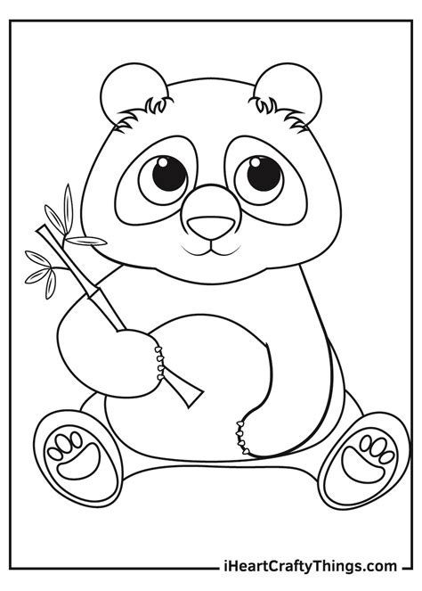 20 Panda Coloring Pages Perfect for Kids of All Ages! Art ...