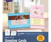 31 Creating Avery Greeting Card Template 3378 PSD File by Avery ...