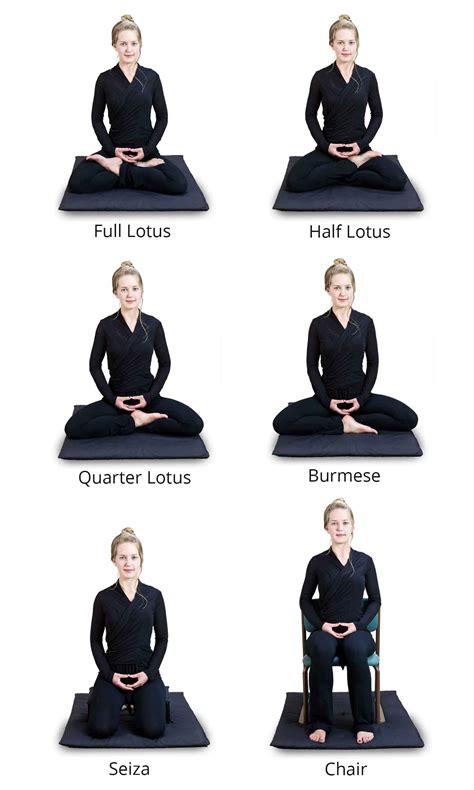 Meditation Postures - N-lightenment