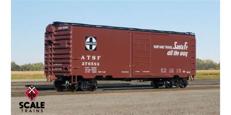 Kit Classics HO Scale PS-1 40' Boxcar, Santa Fe