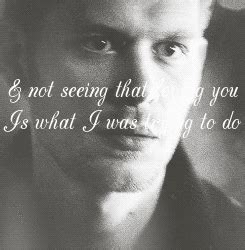 turn around bright eyes - Klaus & Caroline Fan Art (33825348) - Fanpop