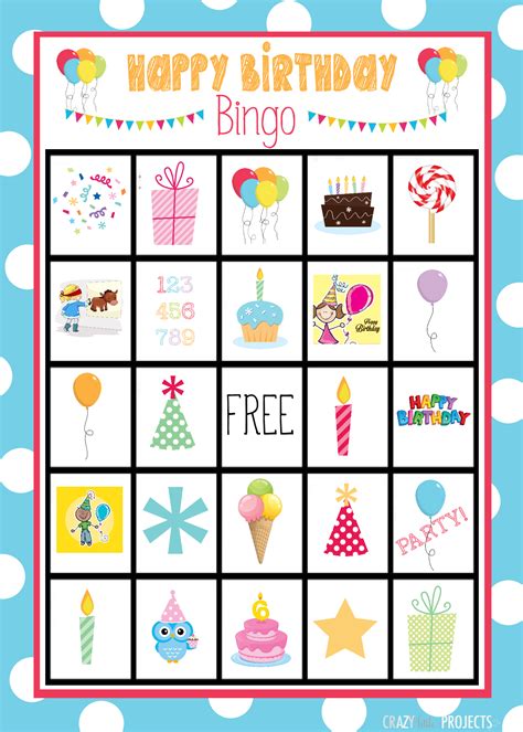 Birthday Game Printables - Printable Word Searches