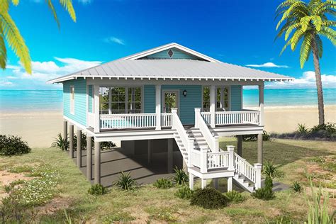 Simple Beach House Plans – Enjoy The Beach Life In Style - House Plans