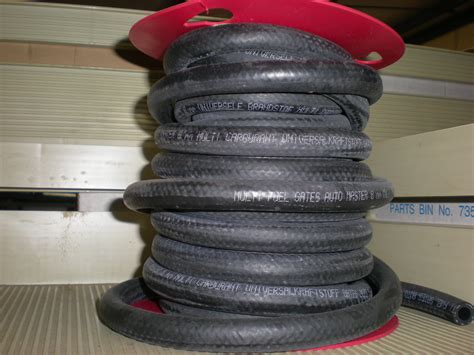 5/16 / 8mm rubber fuel line, per metre