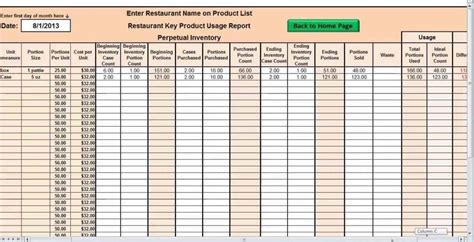 inventory spreadsheet template excel product tracking — excelxo.com