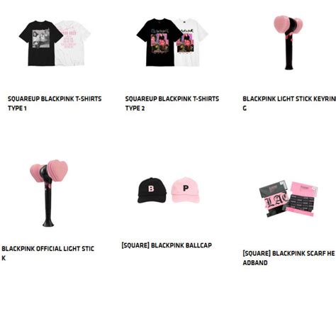 SINGAPORE BLACKPINK OFFICIAL MERCHANDISE, Hobbies & Toys, Memorabilia ...