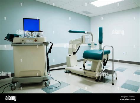 Medical equipment in examination room at hospital Stock Photo - Alamy