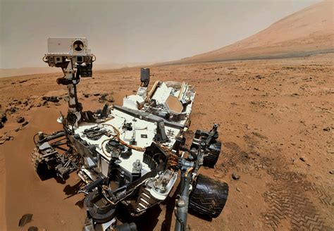 curiosity rover takes a selfie at planet mars photo | One Big Photo