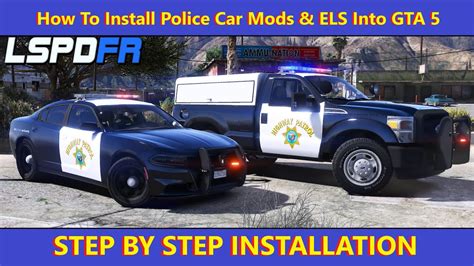 How To Install Police Car Mods & ELS Into GTA 5 (Step By Step) #lspdfr ...