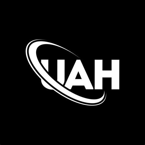 UAH logo. UAH letter. UAH letter logo design. Initials UAH logo linked ...