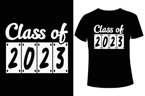 Class of 2023 t-shirt design template 11942984 Vector Art at Vecteezy