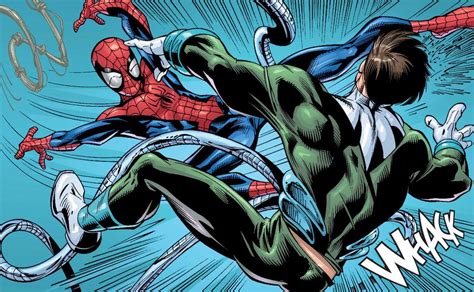 Spider-Man vs Doctor Octopus by Mark Bagley : r/Marvel